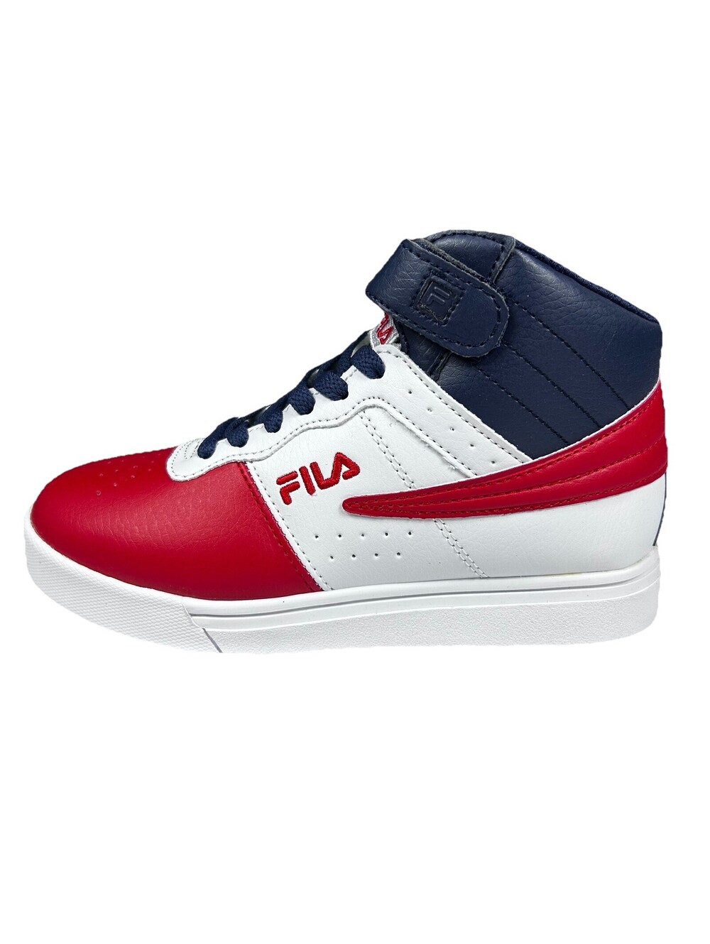 Fila Vulc 13 Basketball Shoes Youth Size 3.5 Red White Blue Performance Sneakers